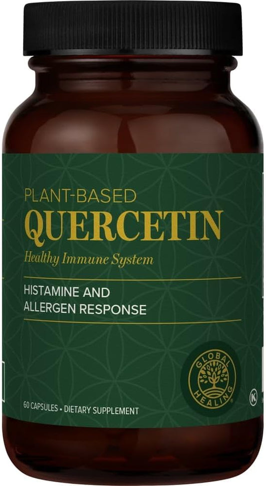 Global Healing Center - Global Healing Quercetin 250mg – Suporte ao Sistema Imunológico e Saúde Respiratória