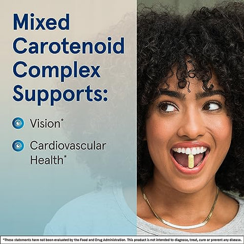 CarotenAll – Suporte Antioxidante para Visão e Saúde Cardiovascular – 60 Softgels (Até 60 Dias de Fornecimento) - Jarrow Formulas