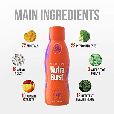 Total Life Changes TLC Nutraburst Multivitamínico Líquido – 470ml (32 Porções)