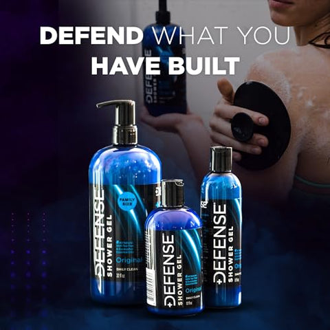 Sabonete Líquido Orgânico Defense Soap Tea Tree, 946 ml, Ingredientes Naturais, Livre de SLS, Calmante, Unissex