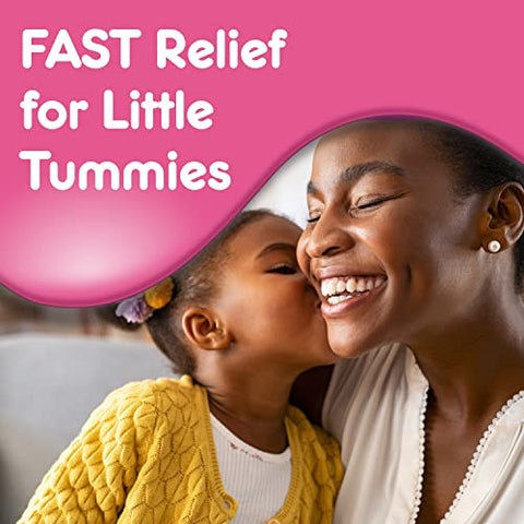 Pepto Bismol - Pepto Chewable Tablets para Azia, Indigestão Ácida, Má Digestão e Desconforto Estomacal, Sabor Bubblegum, 24 Comprimidos (Pacote com 3)