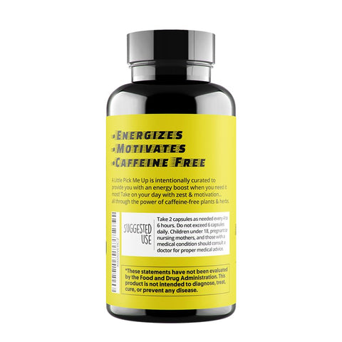 Pílulas Naturais de Energia – Sem Cafeína – Energia, Metabolismo, Poder Mental – 7 Ervas - Happy Healthy Hippie