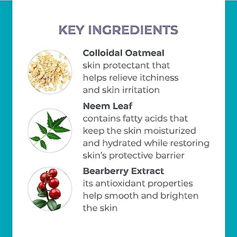 Creme Alívio de Eczema – Creme Natural para Alívio da Coceira – Creme Calmante para Eczema Alivia Pele Descamada, Escamosa e Seca – Creme Tópico Antioxidante para Eczema e Psoríase, 120g - Derma E