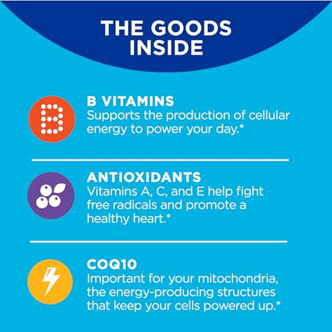 Gummy Multivitamínico Masculino, Saúde Geral e Suporte Imunológico, Vitaminas A, C, D, E, B, Licopeno – Marca OLLY - OLLY