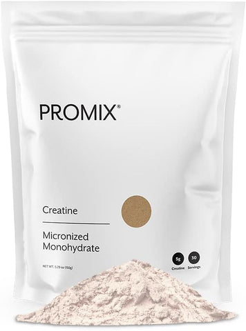 ProMix Nutrition - Promix Creatine Monohydrate em Pó, 5g de Creatina Micronizada por Porção, Estimula o Crescimento Muscular