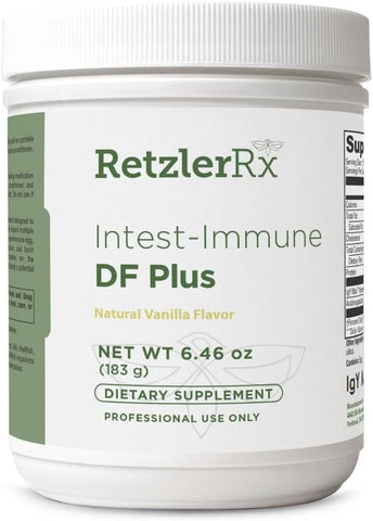 HormoneSynergy - Intest-Immune DF Plus | Imunoglobulinas/Arabinogalactano sem lactose | 30 Porções | Baunilha | IgY – Fatores imunorregulatórios | Suporta a Saúde da Diamina Oxidase DAO: Histamina