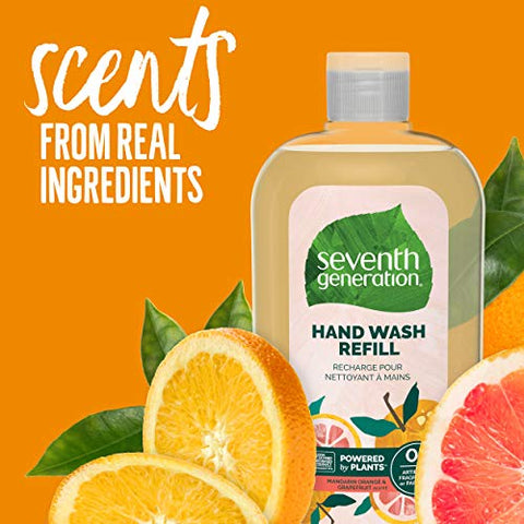 Recarga de Sabonete Líquido Seventh Generation Mandarina – 500ml