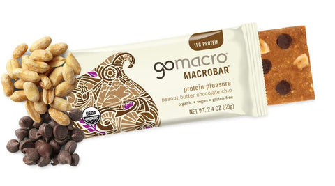 Generic - GoMacro MacroBar Pack Sortido de Barras de Proteína Vegana Orgânica – 16 Unidades de 65g (2.3oz) Cada