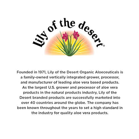 Lily Of The Desert - Lily of The Desert Gel de Aloe Vera 473 ml (Pacote com 2)