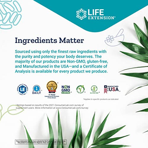 Extraordinary Enzymes – Fórmula de Blend de Enzimas para Digestão com Protease e Celulase – 60 cápsulas - Life Extension