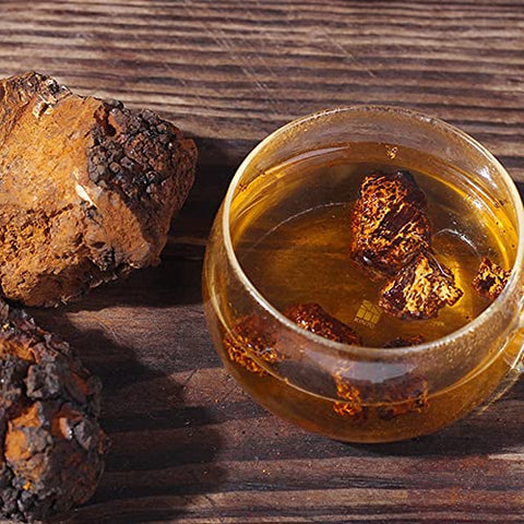 UNKNOWN - Chá de Chaga Orgânico Bai Hua Rong (250g) – Cogumelo Chaga Orgânico