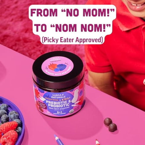 Prebiótico de Frutas Reais – 100% Natural e Rico em Fibras – Marca Llama Naturals - Llama Naturals