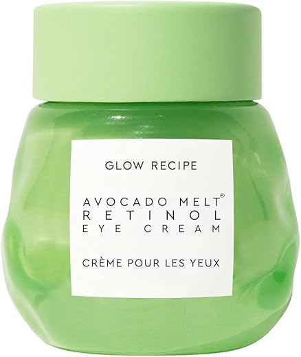 Creme para os Olhos com Abacate e Retinol – Redutor de Rugas e Olheiras – Firmeza Noturna – 30g - Glow Recipe
