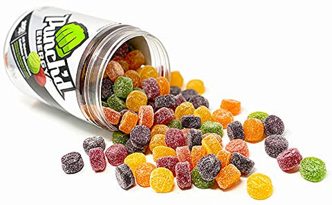 Punchd Energy - Punch’d Energy Gummies 100mg de Cafeína Natural (Frasco com 200 Unidades) – Baixo Índice Glicêmico, Baixa Caloria, Vitamina C