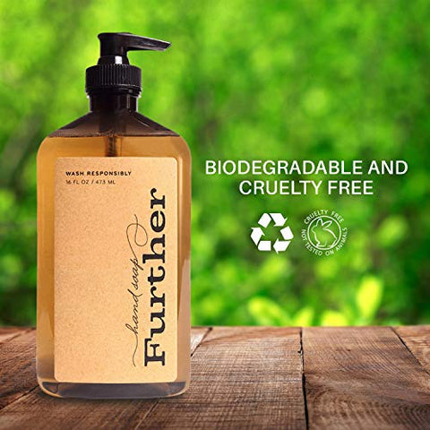 Sabonete Líquido de Glicerina, 473 ml (Pacote com 2) – Sustentável, Natural - Further