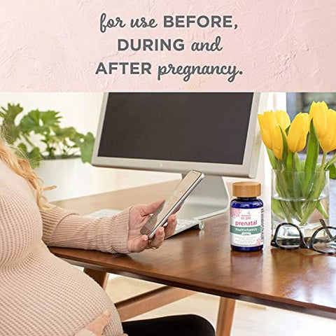 Mommy's Bliss - Mommy’s Bliss Prenatal Multivitamin com Ferro e Ácido Fólico, Apoia o Desenvolvimento do Bebê e o Sistema Imunológico da Mãe