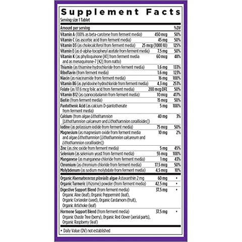 Every Women’s One Daily 55 – 90 cápsulas – 55+ anos – 90 dias – Saúde Feminina – Vitaminas e Minerais – 55+ – 90ct – 90 cápsulas – Fórmula Completa – Energia e Bem-Estar – New Chapter - New Chapter