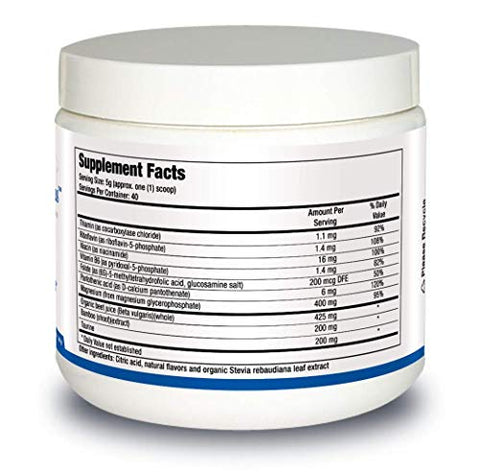 Acti Mag Plus: Fórmula de Magnésio em Pó Altamente Bioabsorvível, 4mg Mg/Porção, Otimiza Resposta ao Estresse, Promove Relaxamento, Níveis de Energia Saudáveis, Muscular - Biotics Research