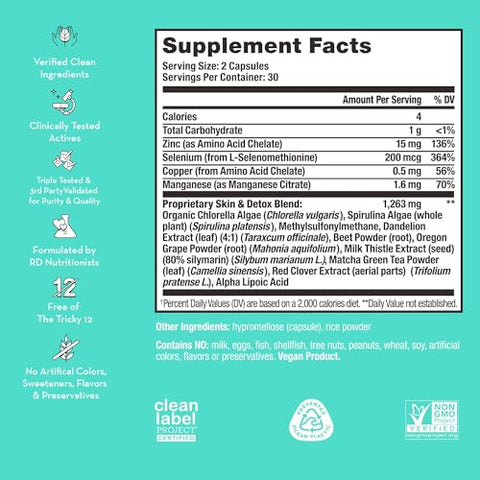 Daily Cleanse – Suplemento para Acne e Pele Limpa | Marca HUM - HUM