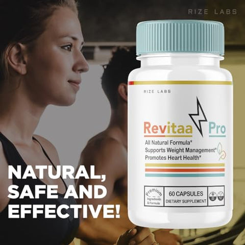 rize labs - Revitaa Pro: Cápsulas Avançadas para Perda de Peso e Melhora do Processo Digestivo (60 Cápsulas)