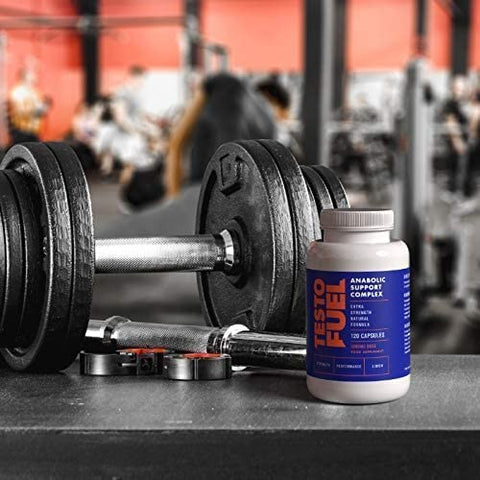 Roar Ambition - TestoFuel – 120 Cápsulas Potencializadoras de Testosterona para Homens – Ingredientes 100% Naturais | Aumente sua Energia e Desempenho Masculino