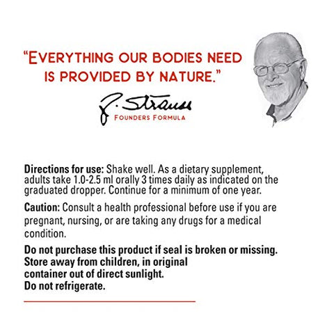 Strauss Heartdrops - Strauss Naturals Heartdrops – Suplemento Herbal para o Coração com Visco Europeu e Extratos de Alho Envelhecido, Frasco de 100 ml, Sabor Original; Vegano, Não-OGM, Fonte Natural