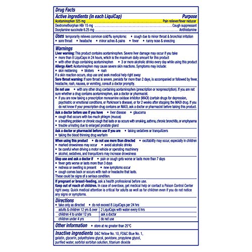 NyQuil Alívio Líquido para Gripe e Resfriado, Poderoso Alívio Noturno para Dor de Cabeça, Febre, Dor de Garganta, Dores Leves, Espirros, Coriza e - Vicks