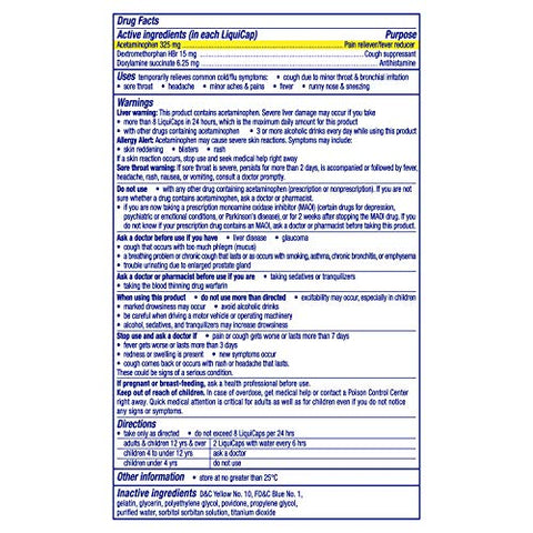 NyQuil Alívio Líquido para Gripe e Resfriado, Poderoso Alívio Noturno para Dor de Cabeça, Febre, Dor de Garganta, Dores Leves, Espirros, Coriza e - Vicks