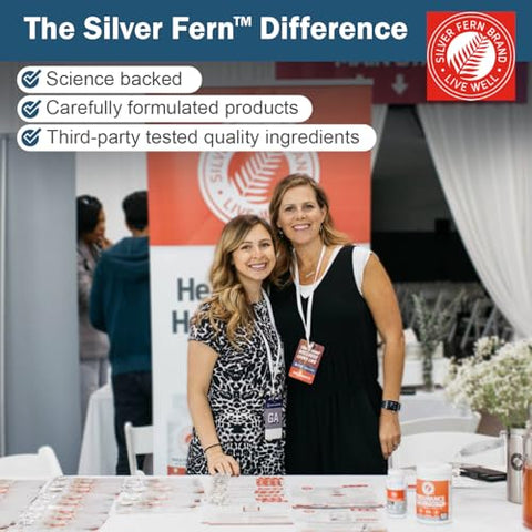 Complexo Anti-Stress – Sem Cafeína – Sono, Preocupação, Humor – 60 cápsulas - Silver Fern