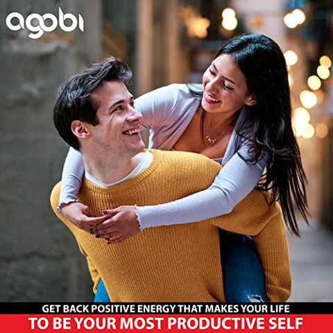 agobi - 2 Pacotes 60 Unidades 4 Meses – Cápsulas de Saw Palmetto 5300 mg – 11 em 1 com Ashwagandha, Cúrcuma, Tribulus, Maca, Chá Verde, Manjericão Sagrado