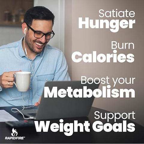 RAPID FIRE - Café em Cápsulas Caramel Macchiato Keto de Alto Desempenho, Energia e Suporte – Rapidfire