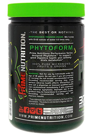 Prime Nutrition - Phytoform | Fruits: Potencialize sua saúde com a fórmula natural rica em nutrientes | 100g
