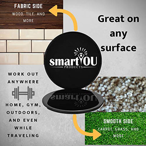 smartYOU Products - Conjunto de Equipamentos 80 Day Obsession – 21 Day Fix Contêineres de Controle de Porções Livres de BPA (7 Peças) Faixas de Resistência (5) Discos Deslizantes para o Core (2) Guia Planejador eBook de Receitas Fita