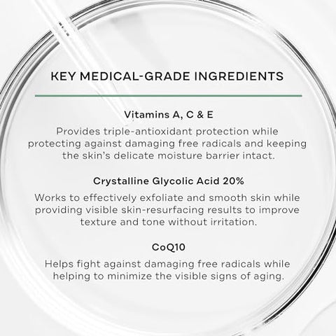 Creme Replenix Ácido Glicólico 20% Resurfacing, Hidratante – 50g