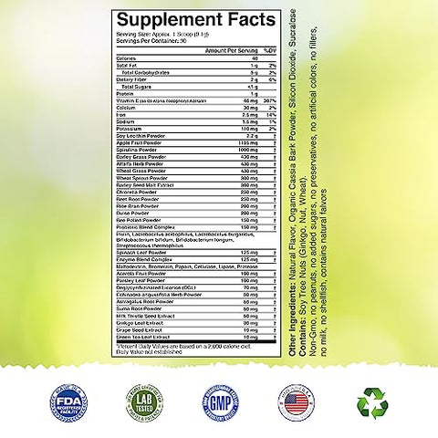 Oganatural - Verdes Orgânicos: Energize seu dia com a vitalidade natural – 100g