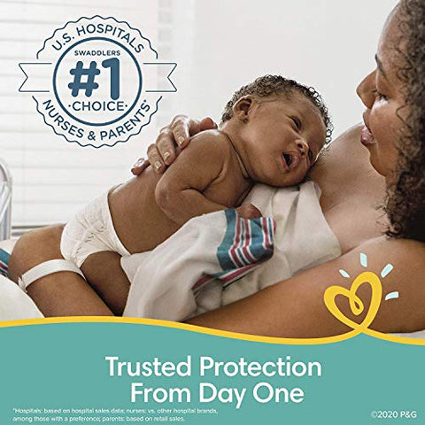 Fraldas Tamanho 3, 26 Unidades – Pampers Swaddlers Fraldas Descartáveis para Bebês, Pacote Econômico (Embalagem Pode Variar)