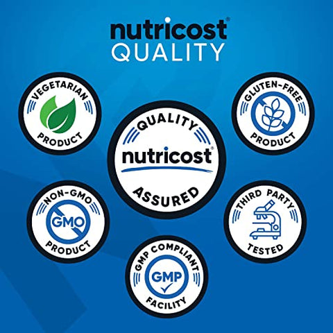 Pré-Treino em Pó Sem Estimulantes Sabor Frutas Vermelhas 30 Porções – Sem Glúten, Não-OGM - Nutricost