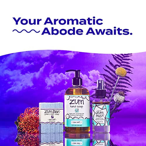 Bar Sabonete de Leite de Cabra – Misturas Frescas – Sal Marinho, Sândalo-Cítrico, Capim-Limão, Patchouli-Laranja, Lavanda-Alecrim, Lavanda-Menta – 85g (Pacote com 6) - Zum