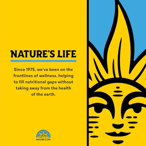 Nature's Life - Nature’s Life Ácido Málico 800 mg – Suporte para Função Muscular Saudável e Energia Celular – Ácido Frutal na Dieta – Garantia de Reembolso de 60 Dias, Verificado em Laboratório – 250 Porções