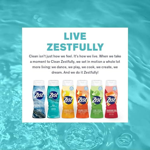 Aqua Sabonete Líquido Hidratante, 532 ml (Pack com 6) – Hidratação Intensa - Zest