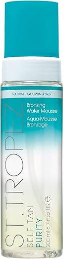 St.Tropez Bronzing Water Foam – Autobronzeador Claro, Livre de Manchas, Vegan, Natural – Desenvolve em 4-8 Horas