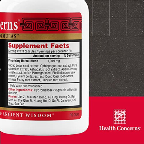 Health Concerns - Limpeza de Preocupações de Saúde – Reprodutiva | Fórmula Poderosa | 100% Natural | 60 cápsulas