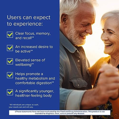 Bio Sync – Energia Diurna, Foco e Memória†* – 30 porções - Gundry MD