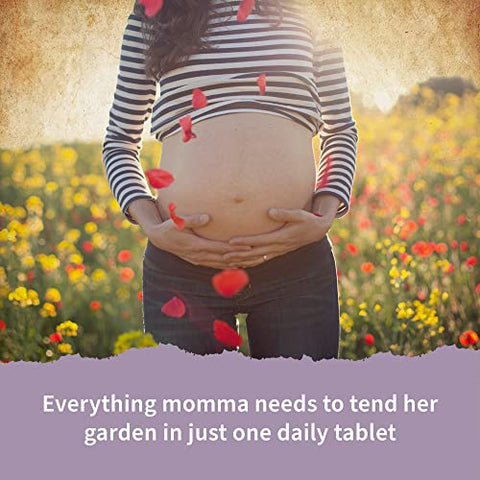 Organics – Kit Energia para Desenvolvimento Fetal Saudável com Multivitamínico Pré-Natal, Folate, DHA Vegano Ômega-3 e Suporte ao Desenvolvimento Cerebral - Garden of Life