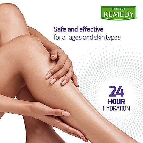 Creme Clínico Medline Remedy Baunilha (473 ml), 2 Unidades, Hidratante Facial e Corporal para Todas as Idades, Sem Parabenos