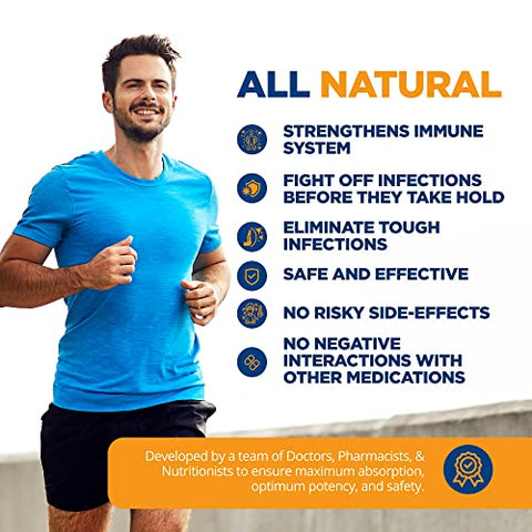 Suporte Imunológico com Anti-B Natural, 14 Ingredientes Naturais com Equinácea - LifeSource Vitamins