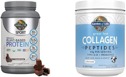 Proteína em Pó Vegana Orgânica para Esportistas – 100% Natural e Nutritiva - Garden of Life