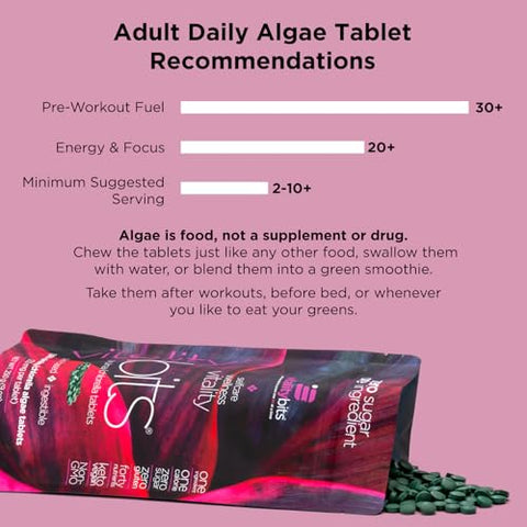 ENERGYBITS - VITALITYbits – Spirulina Orgânica em Pó – 100g – Energia Natural