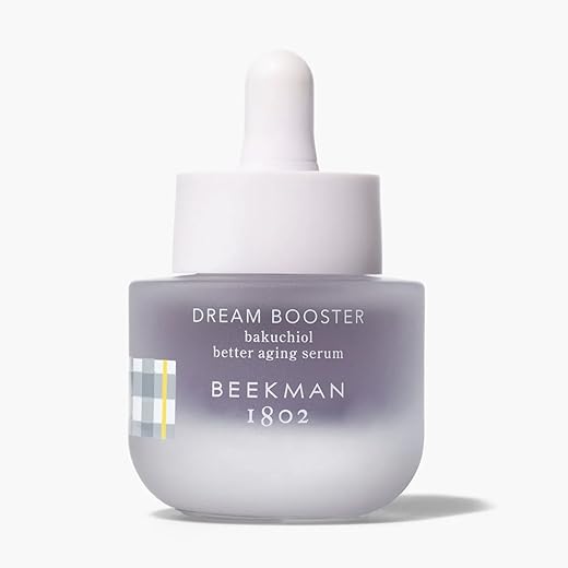Beekman 1802 Dream Booster Bakuchiol Face Serum – Alternativa ao Retinol para Pele Sensível e Linhas Finas – 30ml