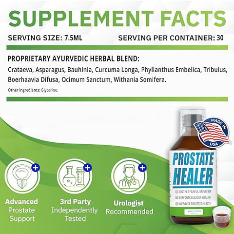 Ben's Natural Health - Suplemento Natural para Saúde da Próstata – Suporte à Saúde da Próstata, Aumento do Controle da Bexiga e Sistema Urinário